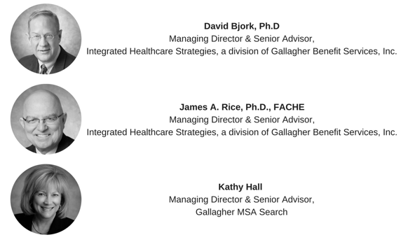 David BjorkManaging Director & Senior Advisor, Integrated Healthcare Strategies, a division of Gallagher Benefit Services, Inc..png
